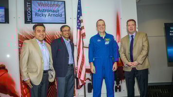 Meggitt visit from nasa astronaut 2