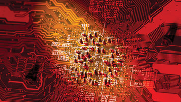 Circuit board, electronics, semiconductors
