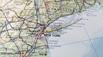 New York map