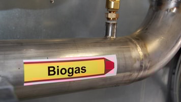 Nordmethan biogas sign cropped