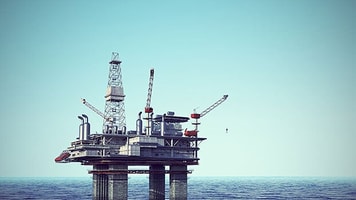 Offshore oil rig