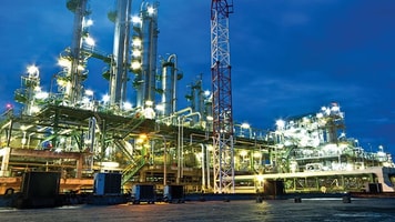 Oil refinery
