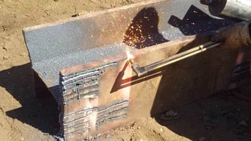 oxyfuel cutting