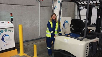 Hydrogen forklift, Plug Power Inc