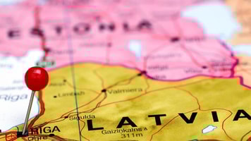 Riga-Latvia-map