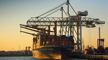 Rotterdam port
