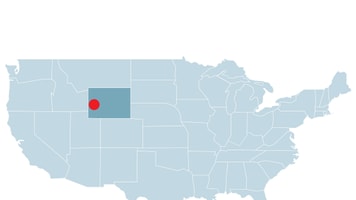 North America helium map