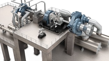 Siemens industrial steam turbines