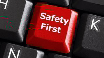 Health and safety keyboard