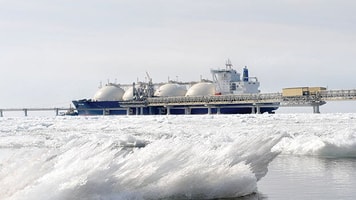 Sakhalin LNG tanker