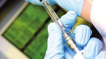 Specialty gases sampling