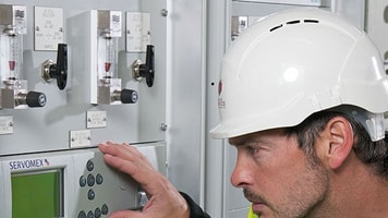 Servomex analyser inspection
