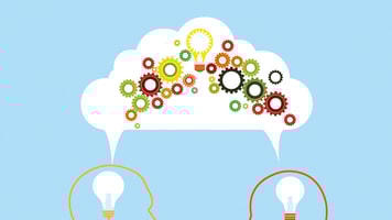 sharing ideas concept
