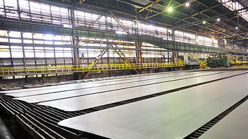 Steel sheet manufacture