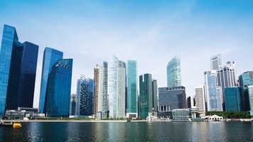 Singapore sky line
