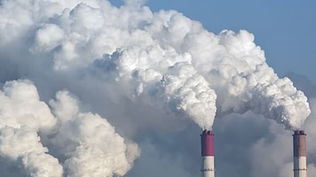 CO2 smoke Moscow carbon dioxide