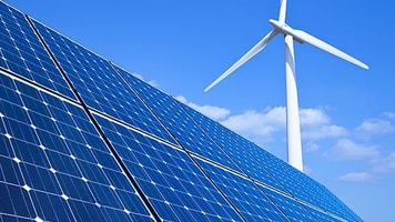 Solar turbine green energy