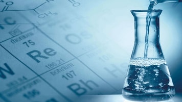 Spec-gases-Laboratory-Science-concept-Pouring-liquid-into-flask
