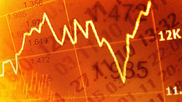 Crisis, management, Stock-market-chart-on-computer-screen.-Selective-focus