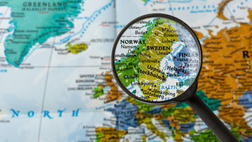 sweden map