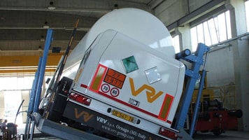VRV tanker being tested