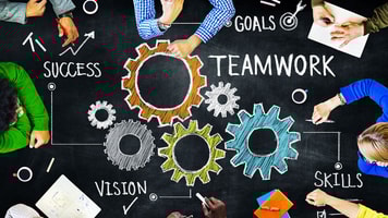teamwork ideas concept