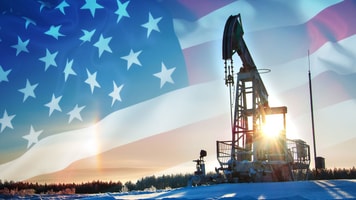 US oil flag copyright chirkov