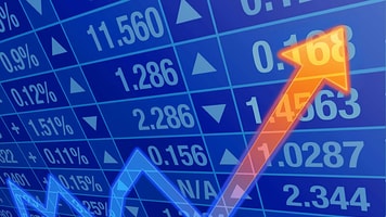Financial Upward market trend