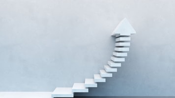 upward trend concept