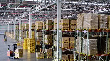Warehouse distribution storage