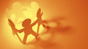 working together personnel concept