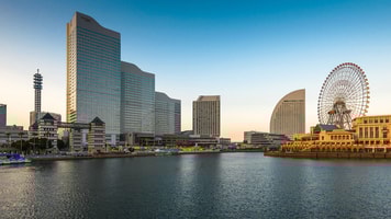 yokohama japan minato mirai bay