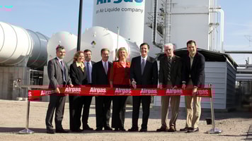 Airgas minooka illinios asu ribbon cutting