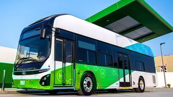 Air Products hydrogen bus