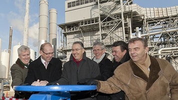 inauguration and Rotterdam hydrogen plant