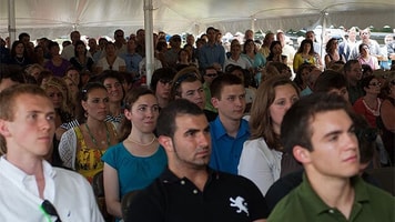 Crowd at Air Products