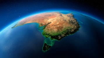 Australia with the Bass Strait