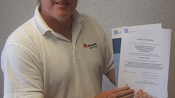 Mark Henley, ISO certification