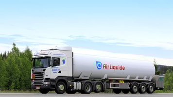 Bulk liquid CO2 distribution Air Liquide