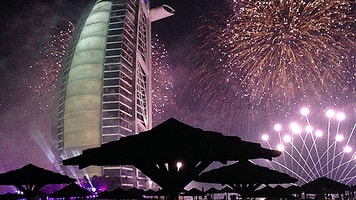 Burj Al Arab fireworks