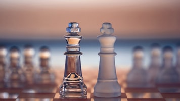 business deal chess concept