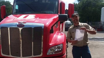 Butler Gas Products | Matt, BGP Lead Wholesale Driver, with perfect roadside DOT inspections