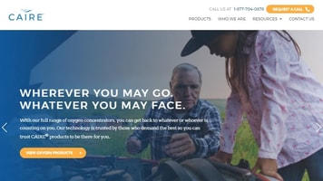 Caire home page new look september 2017
