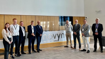 Chris Skidmore MP on HyNet visit at INOVYN