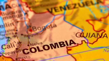 colombia map
