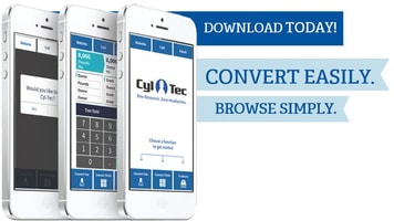 Cyl-Tec gas converter app.