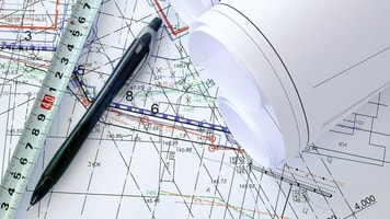 Compliance, drawing rolled centimeter tape measure and pencil