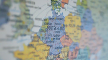Germany german map europe
