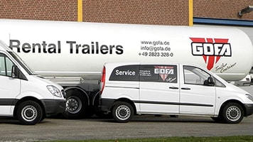 GOFA vehicle service fleet