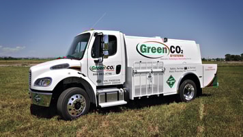 Green CO2 truck